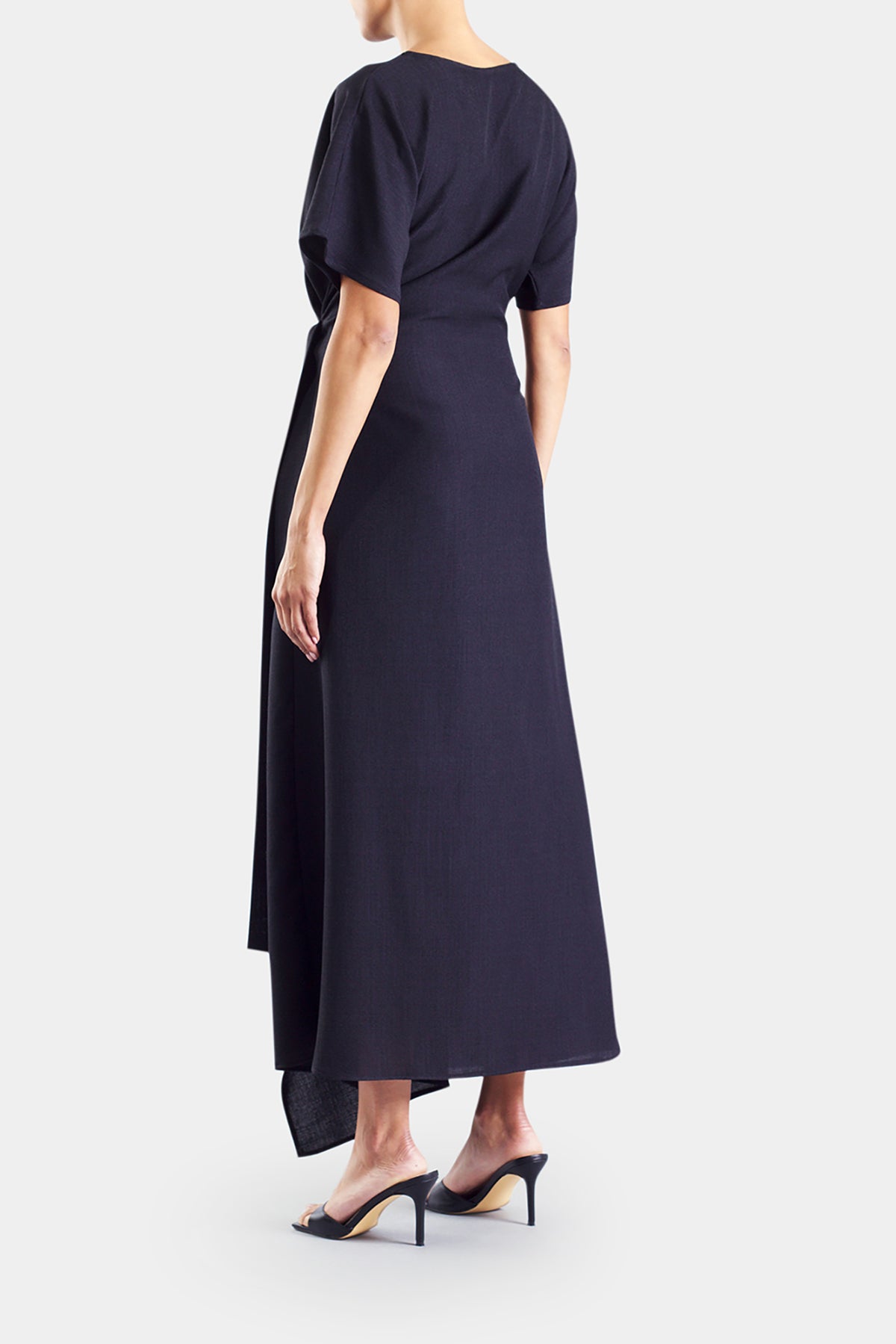 The Baxter Dress in Black Meem Label