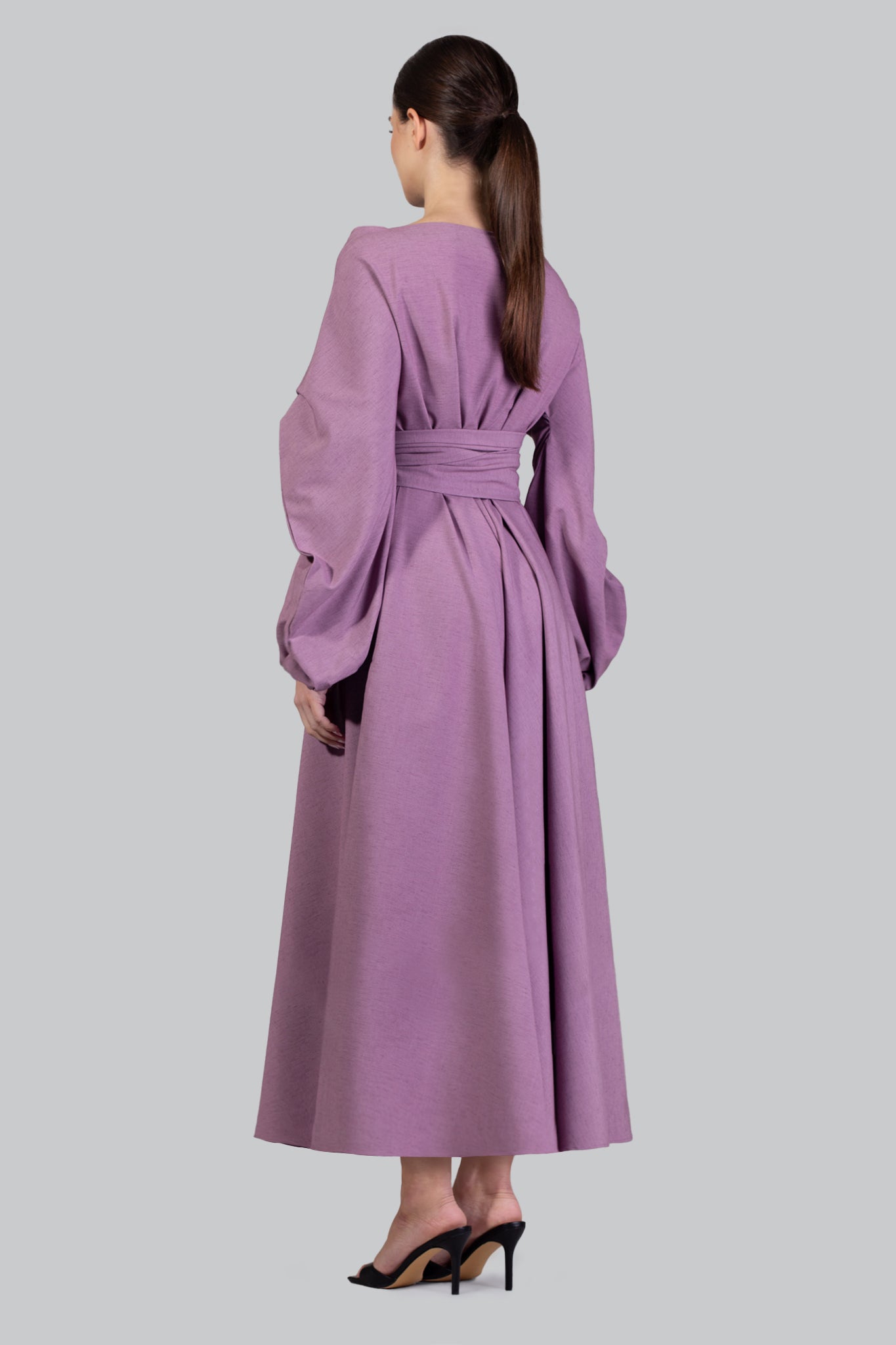 THE CRAWFORD DRESS IN LILAC