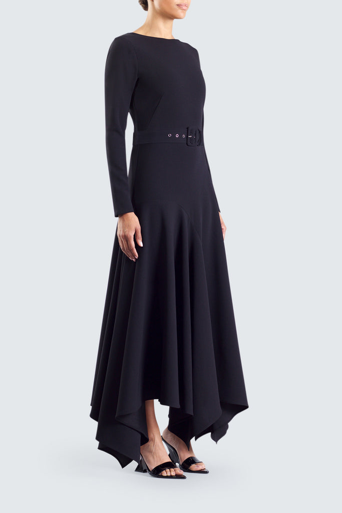The Layne Dress in Black