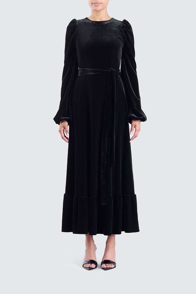 The Swinton Dress In Black