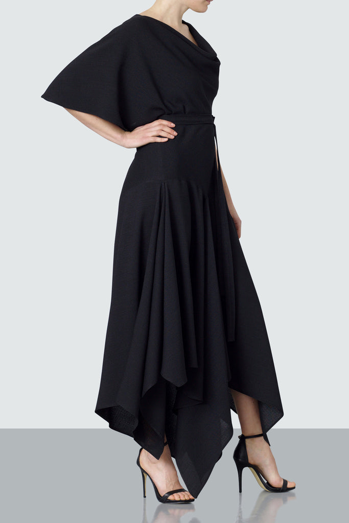 Carrie Black Maxi Dress