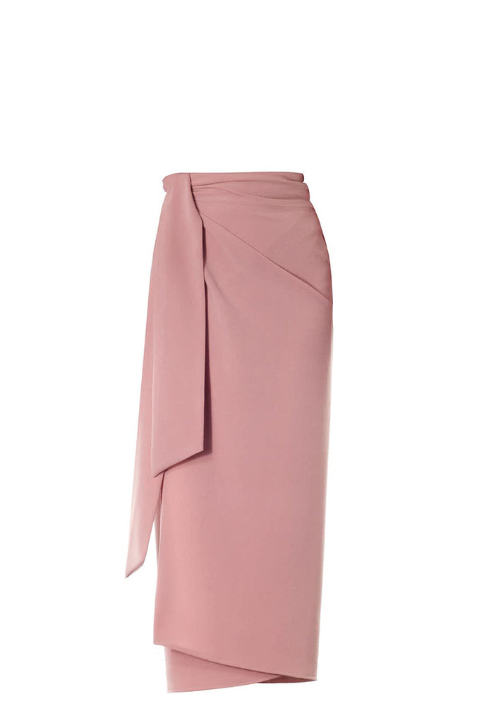 Amari Dusty Pink Wrap Skirt