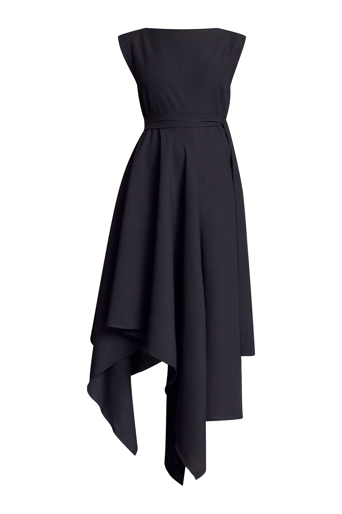 Black asymmetrical dress 2025